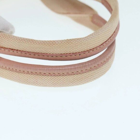 PRADA Hand Bag Canvas Pink Silver Auth - Picture 6 of 16